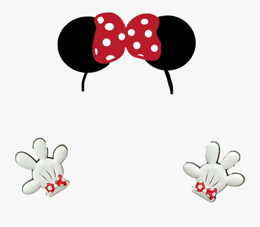 #animal #mickeymouse #minniemouse #ears #ear #mous - Minnie Mouse Ears Png, Transparent Clipart