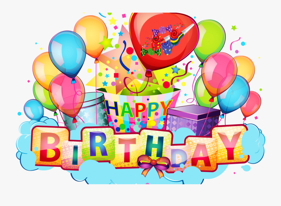 Happy Birthday Clipart Zellox - Happy Birthday Image Live, Transparent Clipart