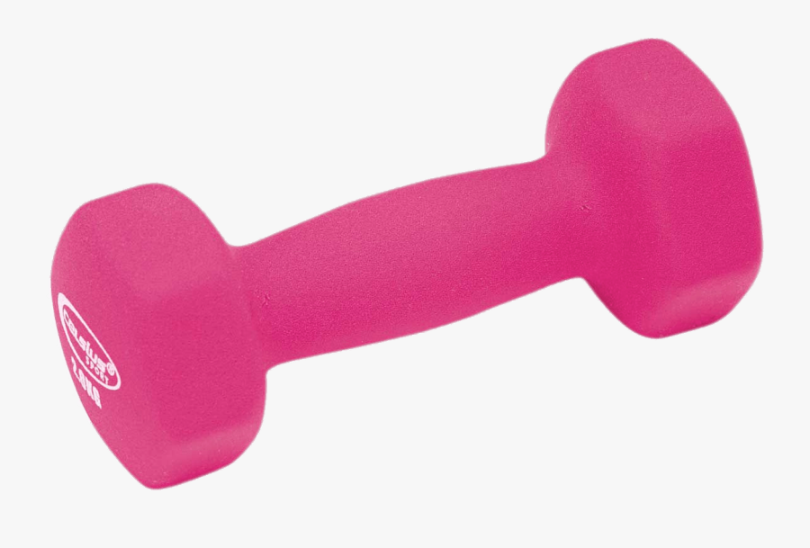 Pink Dumbbell - Dumbbell, Transparent Clipart