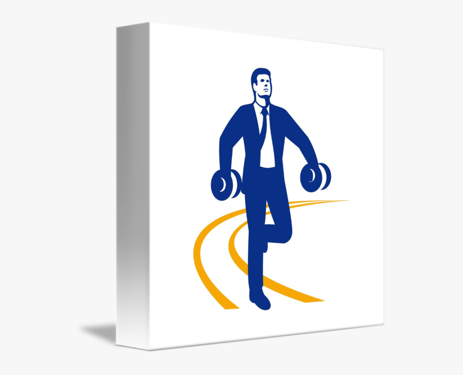 Dumbbells Clipart Power - Illustration, Transparent Clipart