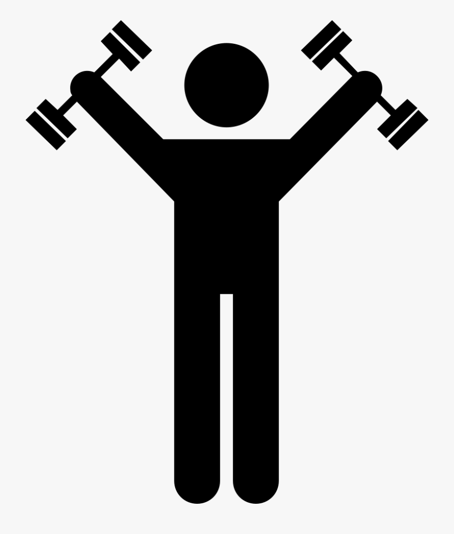 Dumbbells Exercise Svg Png Icon Free Download - Exercise Png, Transparent Clipart