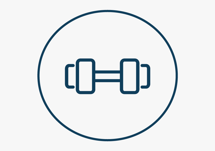 Transparent Athletic Training Clipart - Dumbbells Clipart, Transparent Clipart