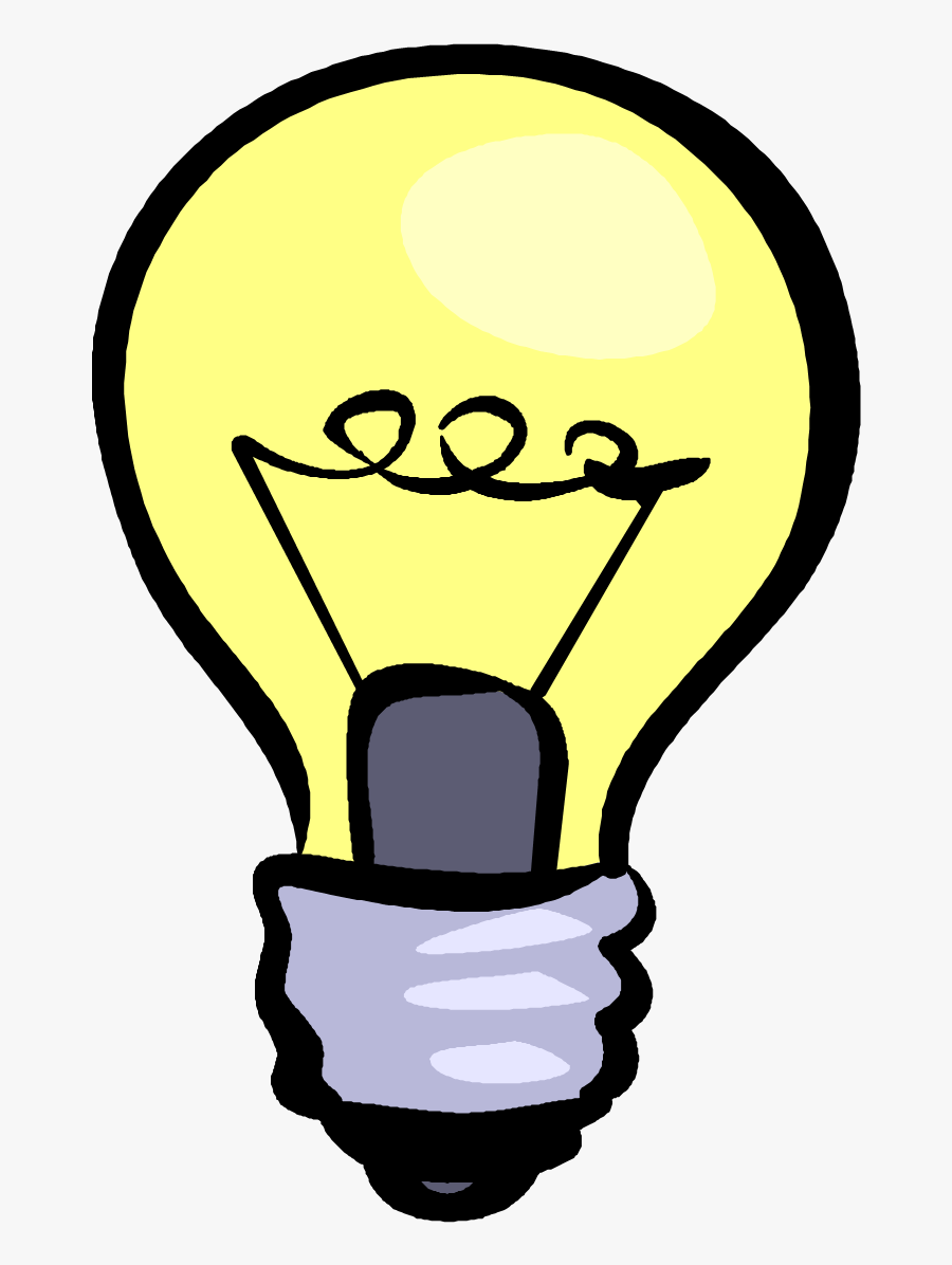 Idea Clipart Lampu - Transparent Background Lightbulb Clipart, Transparent Clipart