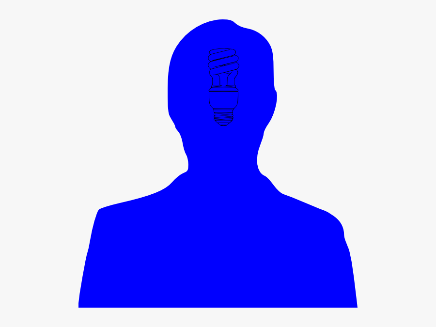 Flip The Switch Svg Clip Arts - Shadow Outline Of A Person, Transparent Clipart
