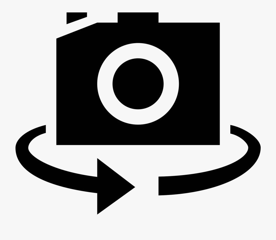Switch Camera Icon - Switch Camera Icon Png, Transparent Clipart