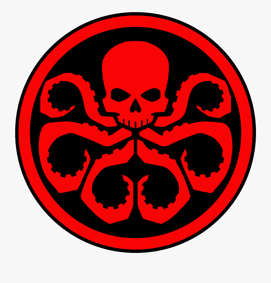 Bob, Applause Skull Hydra Of Agent America Clipart - Marvel Hydra Logo, Transparent Clipart