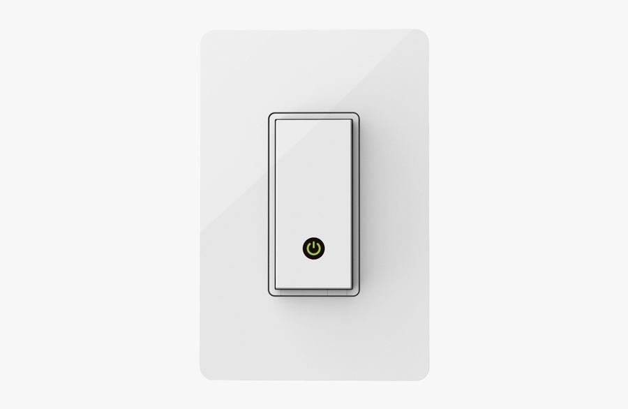 Belkin Programmable Wi-fi Wemo Light Switch - Light Switch, Transparent Clipart