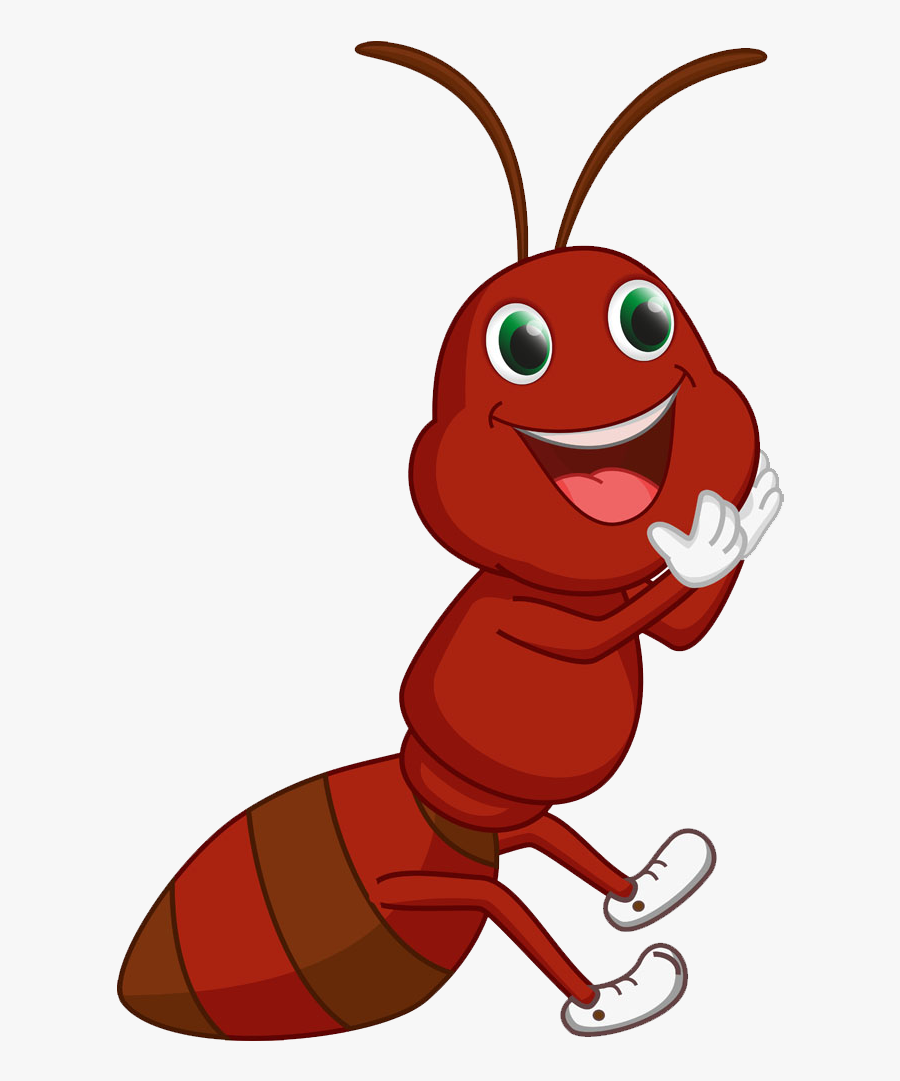 Clip Art Ants Cartoon - Ant Cartoon Transparent Background, Transparent Clipart