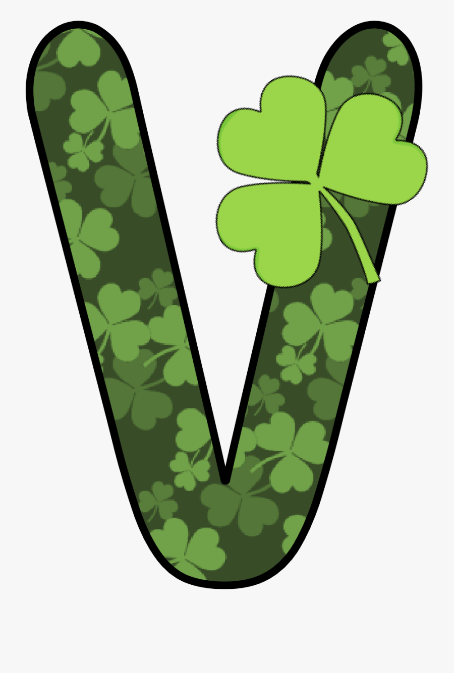 Ch B *✿* Alfabeto Escolar De Kid Sparkz - St Patrick's Day, Transparent Clipart