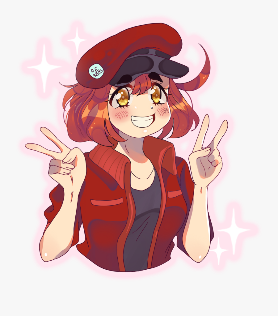 Transparent Red Blood Cell Clipart - Cartoon, Transparent Clipart