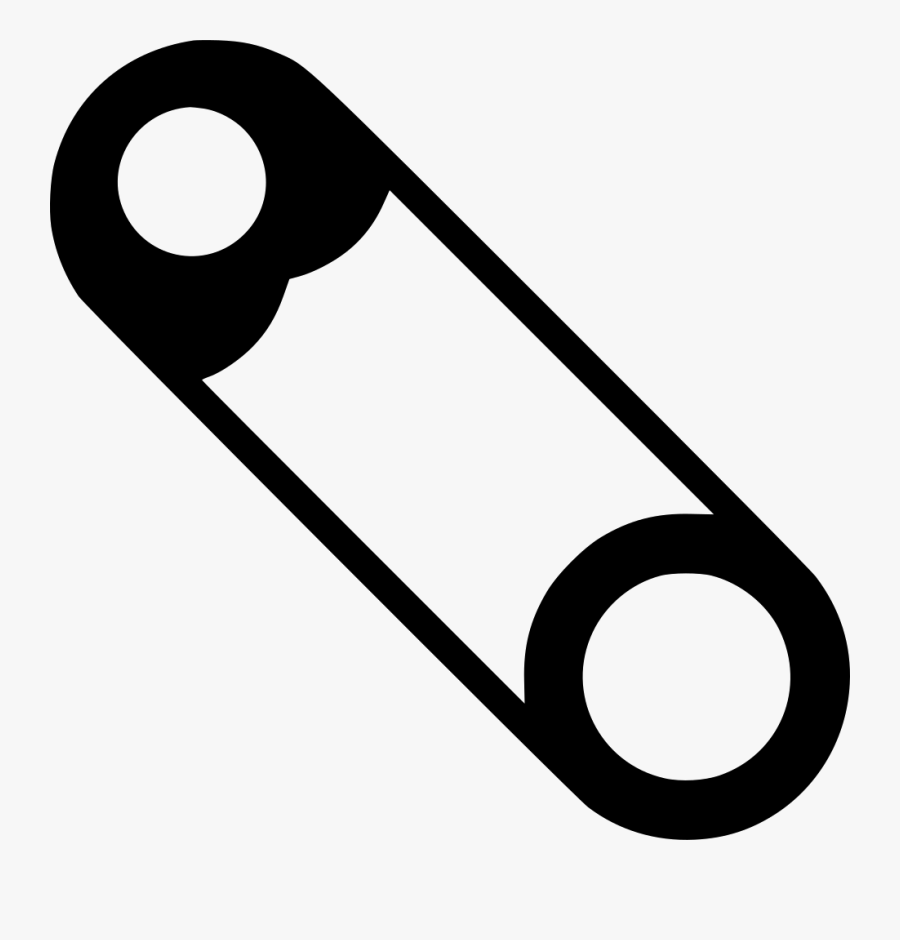 Clip Art Safety Pin Vector - Safetypin Icon Transparent, Transparent Clipart