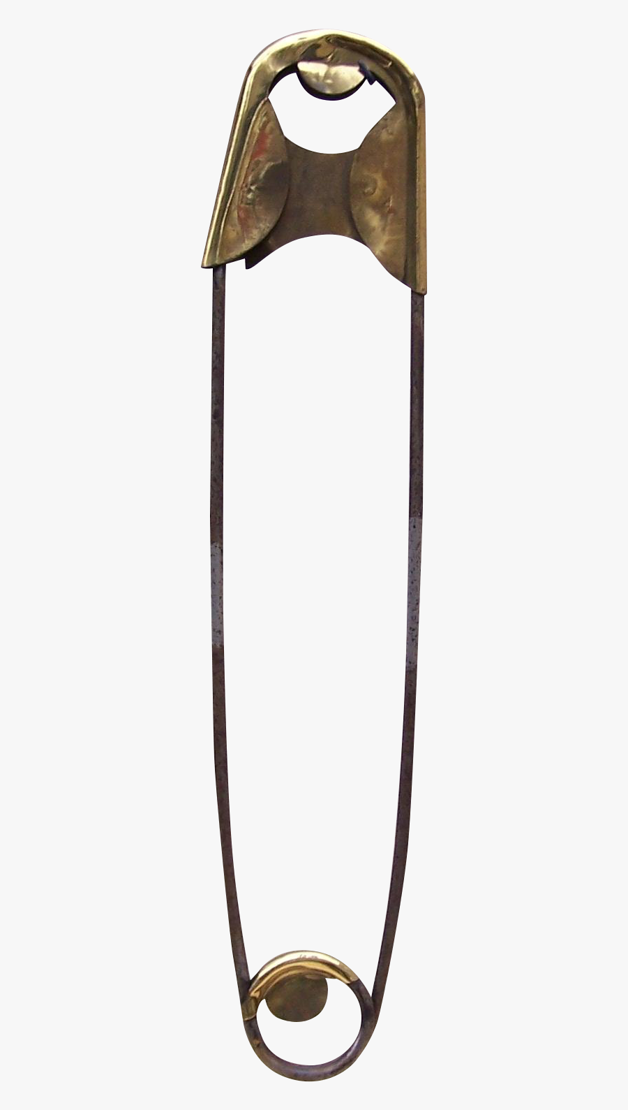 Vintage Giant Safety Pin"s Png Image - Weapon, Transparent Clipart