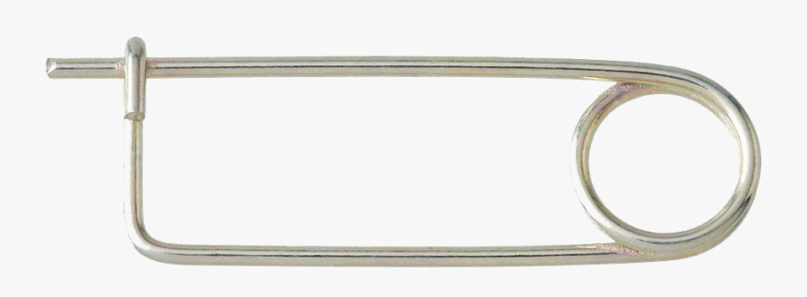 Safety Pin Transparent File - Silver, Transparent Clipart