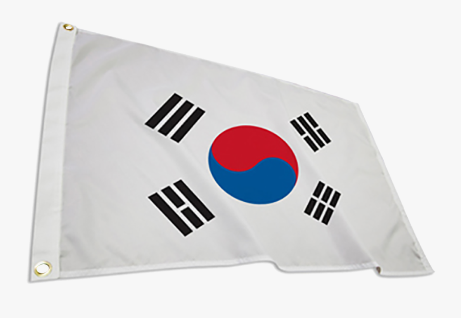 South Korea International Flag - Korean Ice Hockey Team, Transparent Clipart