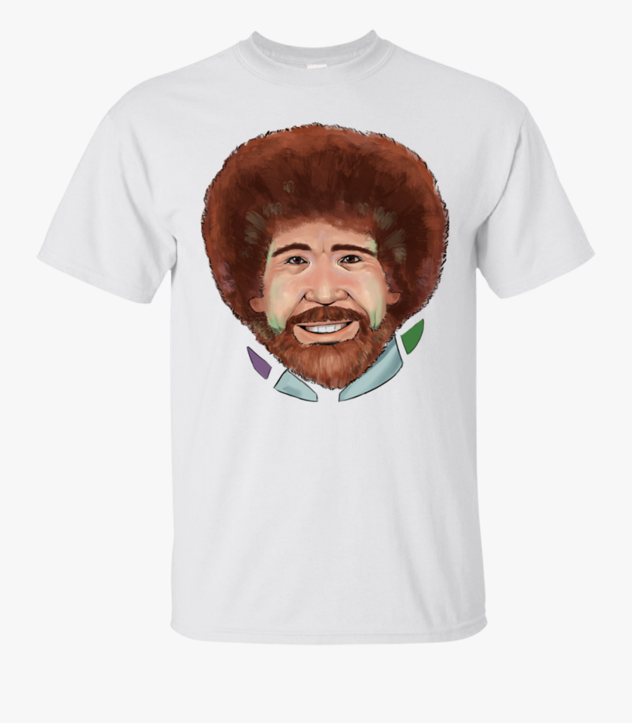 Bob Ross Shirt - Shirt, Transparent Clipart