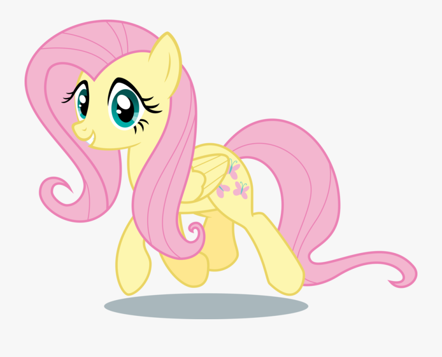 "a Orange Pony Walked Up To Him And Said - Mlp Rainbow Power Fluttershy Deviantart, Transparent Clipart