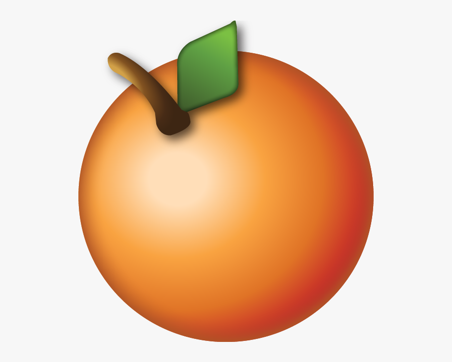 Transparent Mustache Clip Art - Orange Emoji, Transparent Clipart