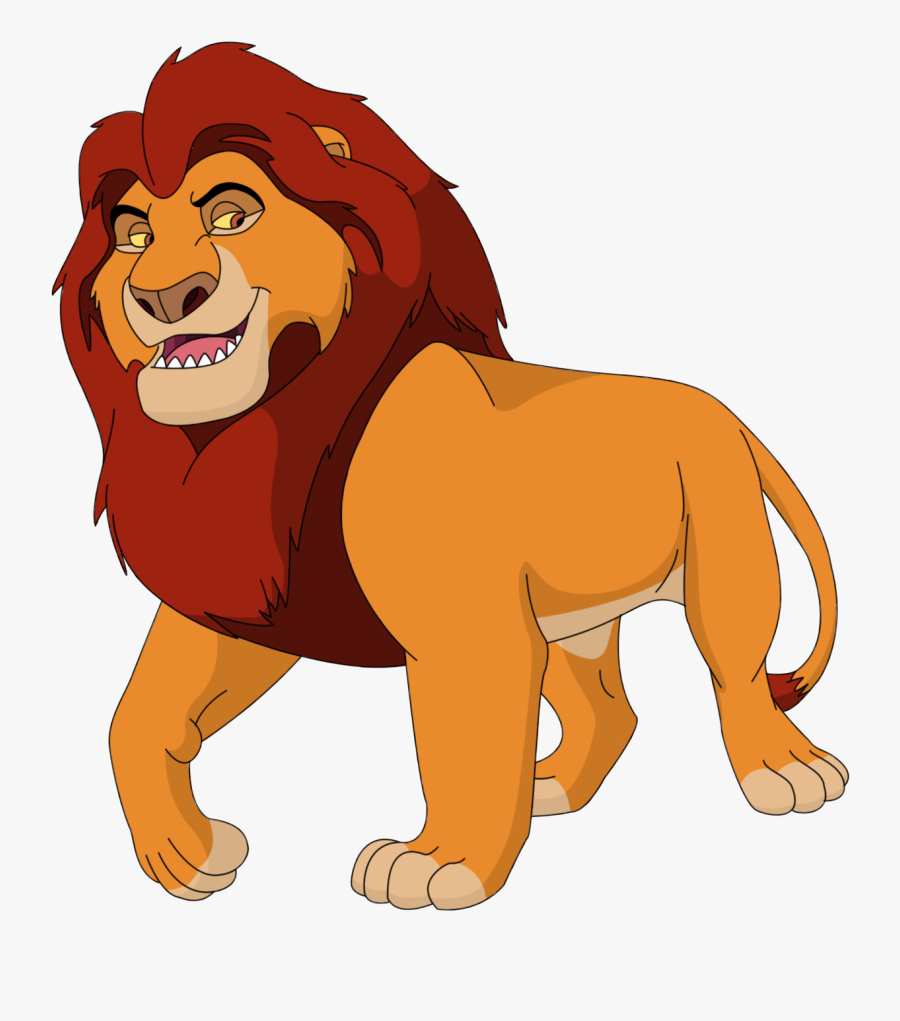 Mufasa Lion King, Transparent Clipart
