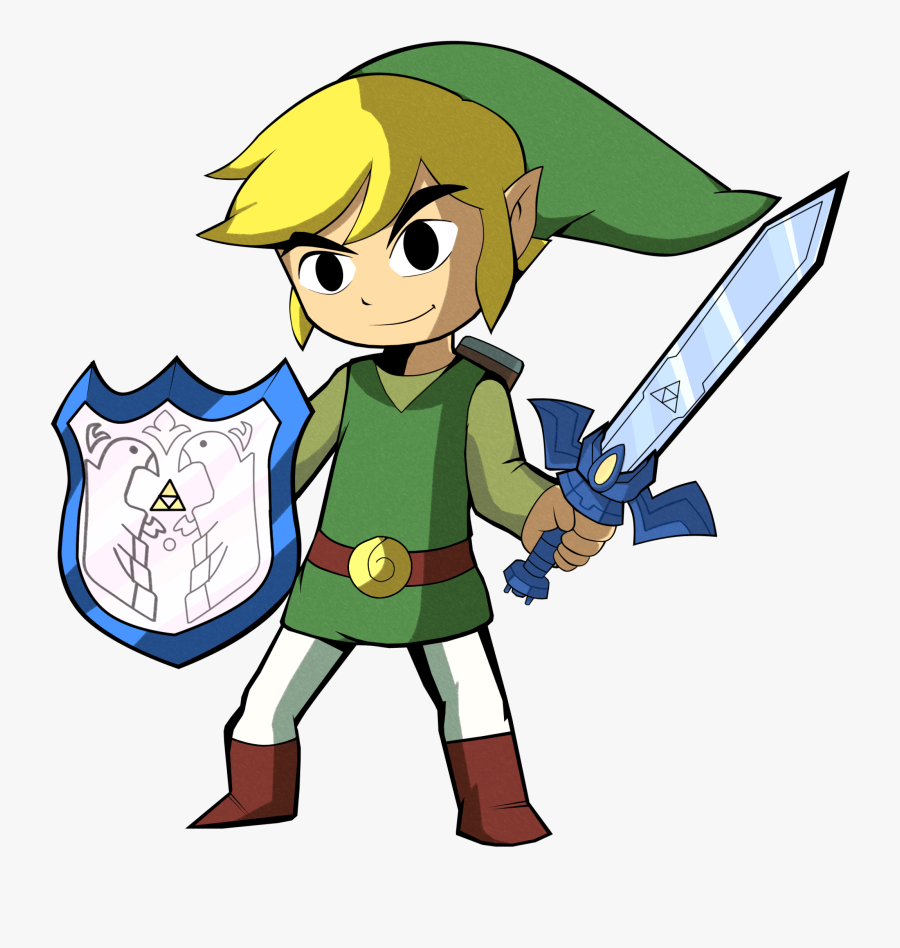The Legend Of Zelda Clipart Toon Link, Transparent Clipart
