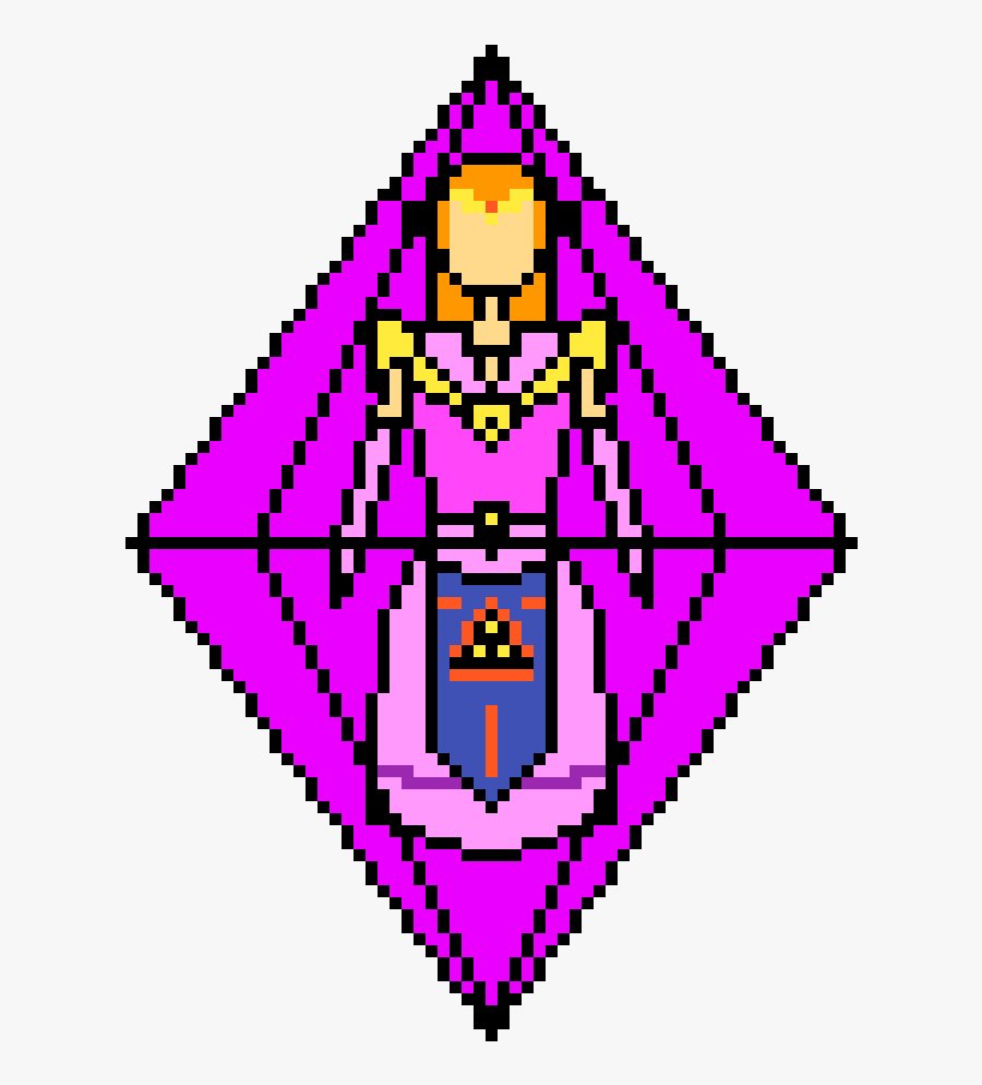 Zelda Trapped In A Crystal - Illustration, Transparent Clipart