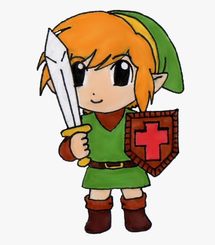 Legend Zelda Clipart Classic 113424 - Legend Of Zelda Link Nes, Transparent Clipart