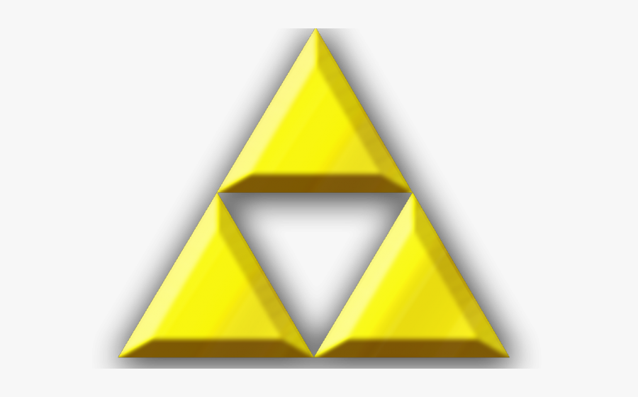 The Legend Of Zelda Clipart Triangle Symbol - Transparent Background Triforce Png, Transparent Clipart