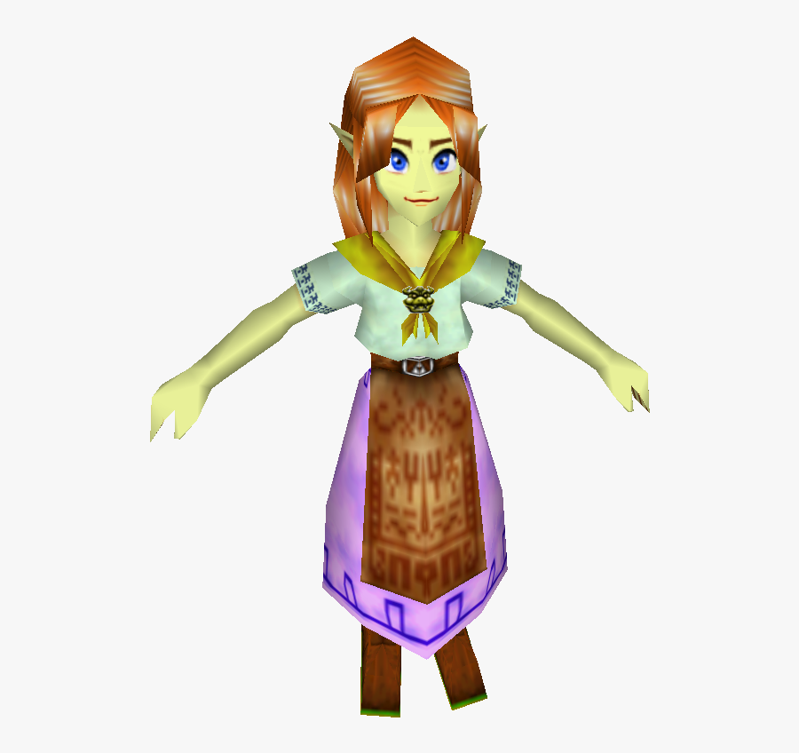 Transparent Zelda Clipart - Legend Of Zelda Ocarina Of Time Models, Transparent Clipart