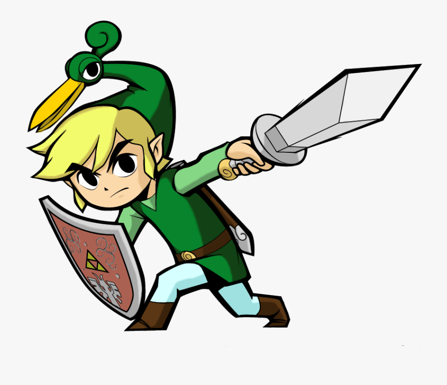 More Like Meat Boy By Mlpochea - Zelda Minish Cap Link, Transparent Clipart