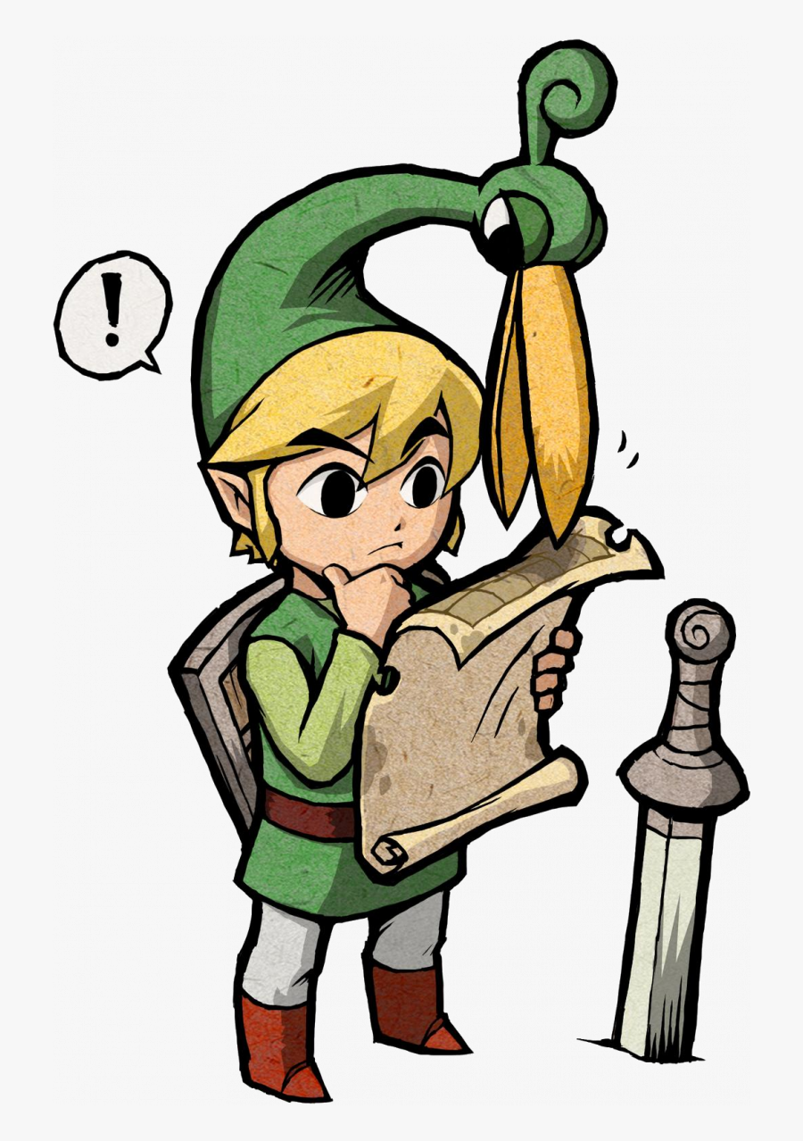 Legend Of Zelda Minish Cap Link Clipart The Legend - Link The Minish Cap, Transparent Clipart