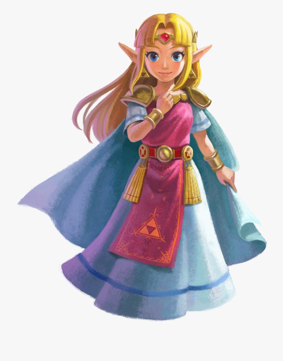 Clip Art Princess Zelda Art - Link Between Worlds Zelda Design, Transparent Clipart