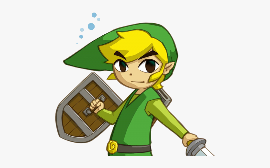 Link Zelda Wind Waker, Transparent Clipart