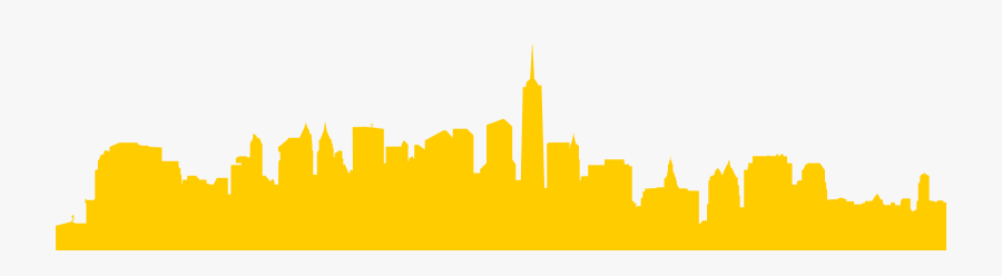 City Skyline Silhouette Transparent, Transparent Clipart