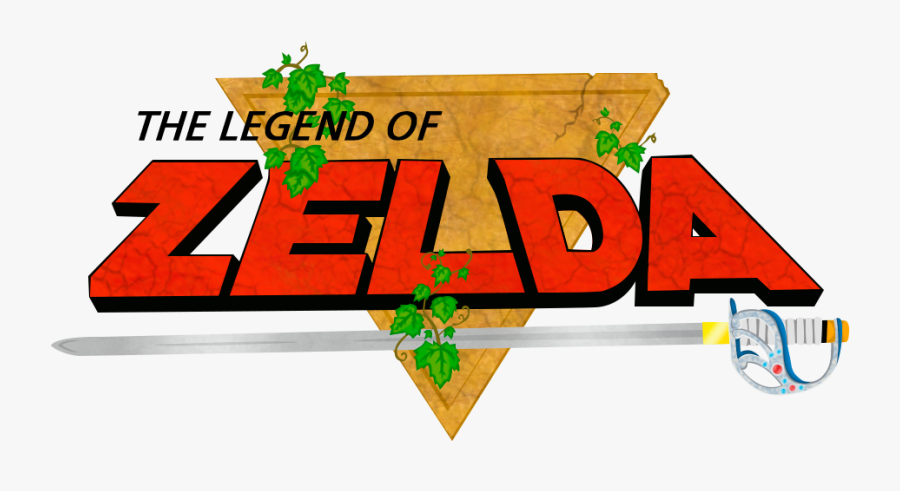 Transparent Link Zelda Clipart - 8 Bit Zelda Logo, Transparent Clipart