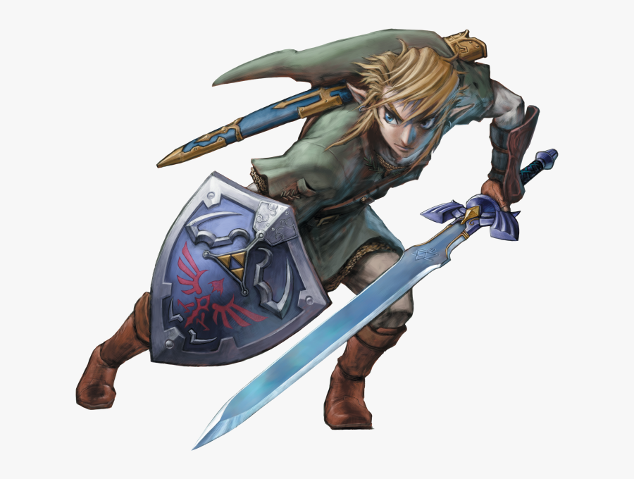 Lance - Twilight Princess Link Master Sword, Transparent Clipart