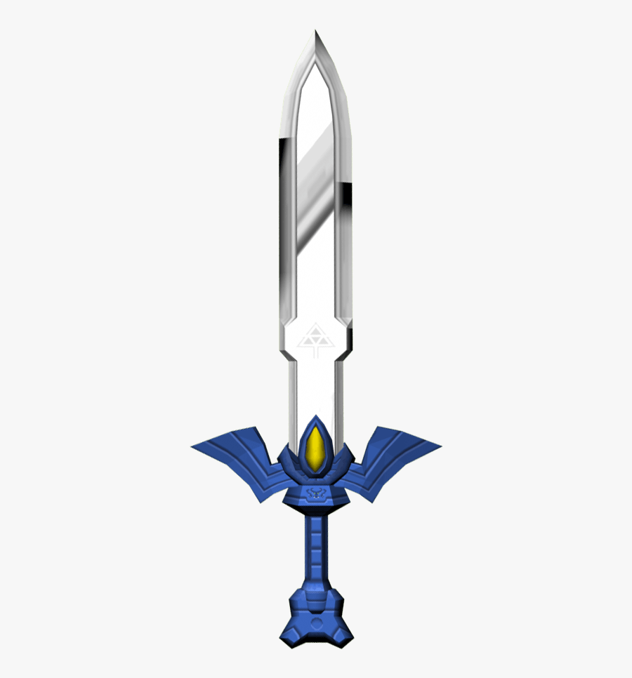 Transparent Zelda Clipart - Loz Ww Master Sword, Transparent Clipart