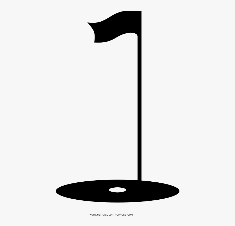 Golf Hole Coloring Page , Free Transparent Clipart - ClipartKey