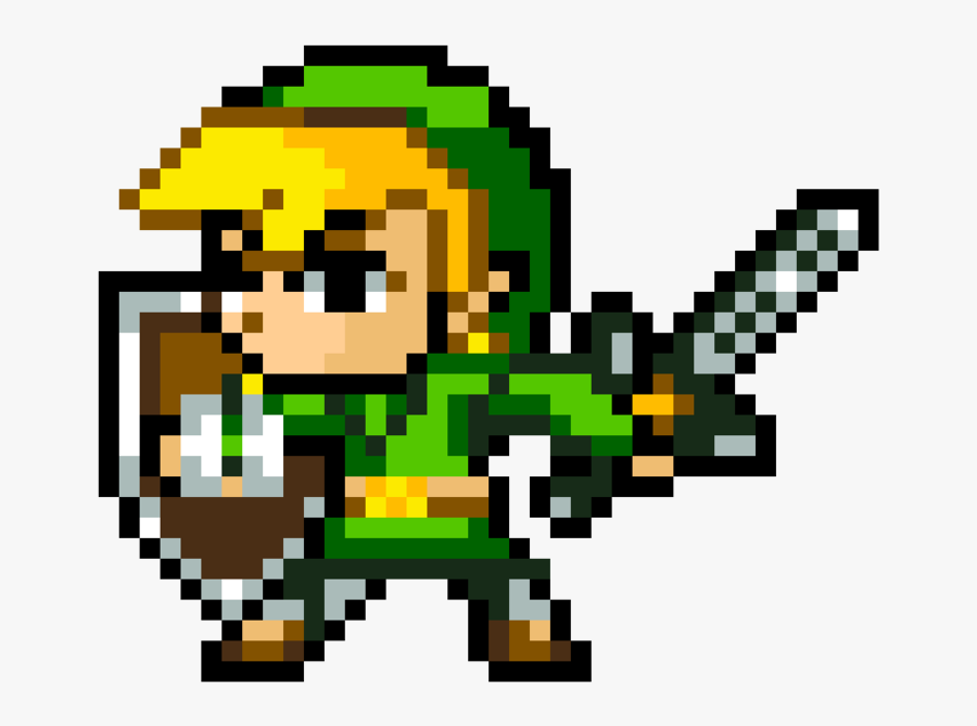Biome Play Art Of Zelda Pixel Breath - Link Zelda 16 Bit, Transparent Clipart