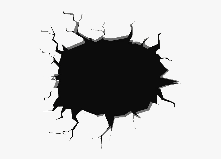 Download Hole Cracked Cracking Cracks Ground Overlay, Transparent Clipart