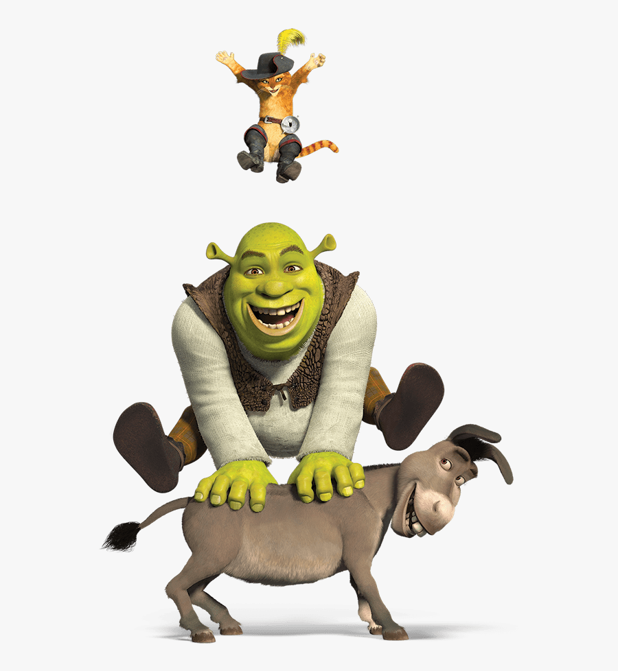 Shrek And Donkey Png Shrek And Donkey Puss Free Transparent