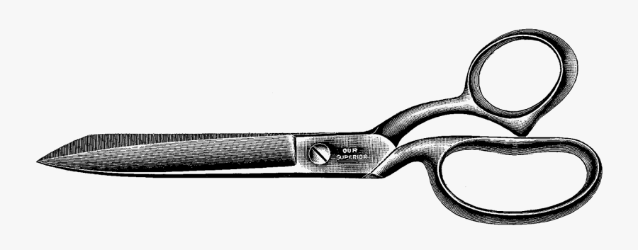 Digital Stamp Design Free - Png Scissors Clothing, Transparent Clipart