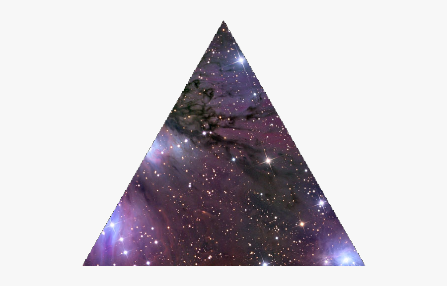 Clip Art Triangle Tattoo Alicewell Transprent - Galaxy Triangle Png, Transparent Clipart