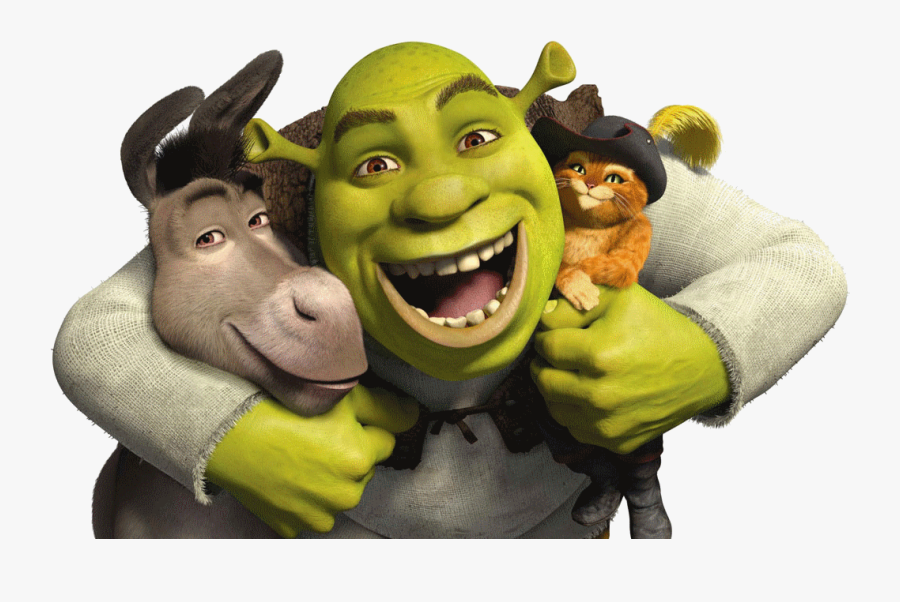 Shrek Png Képek - Shrek Donkey And Puss, Transparent Clipart