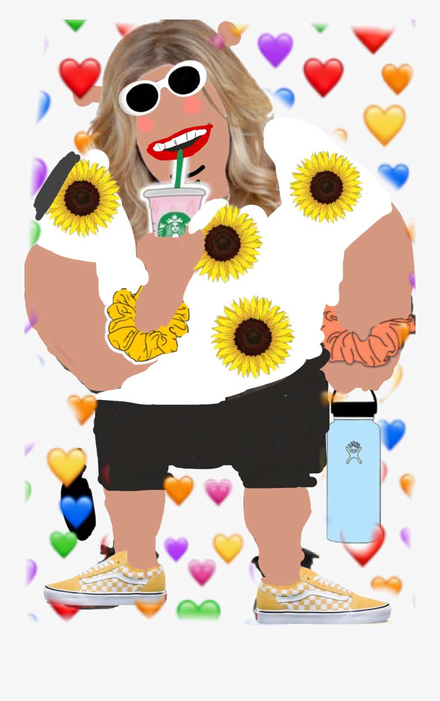 Shrek As A Vsco Girl Free Transparent Clipart Clipartkey - anime girl transparent 10 roblox