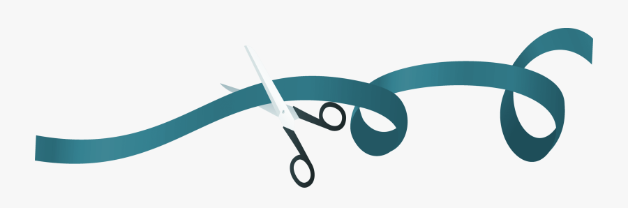 Art,illustration,circle - Green Ribbon Cutting Png, Transparent Clipart