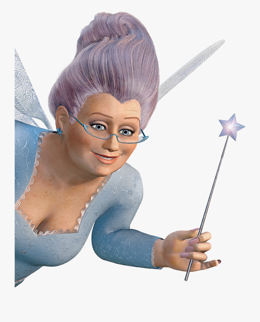 Clip Art Fairy Godmother Wikishrek Fandom - Fairy Godmother From Shrek, Transparent Clipart