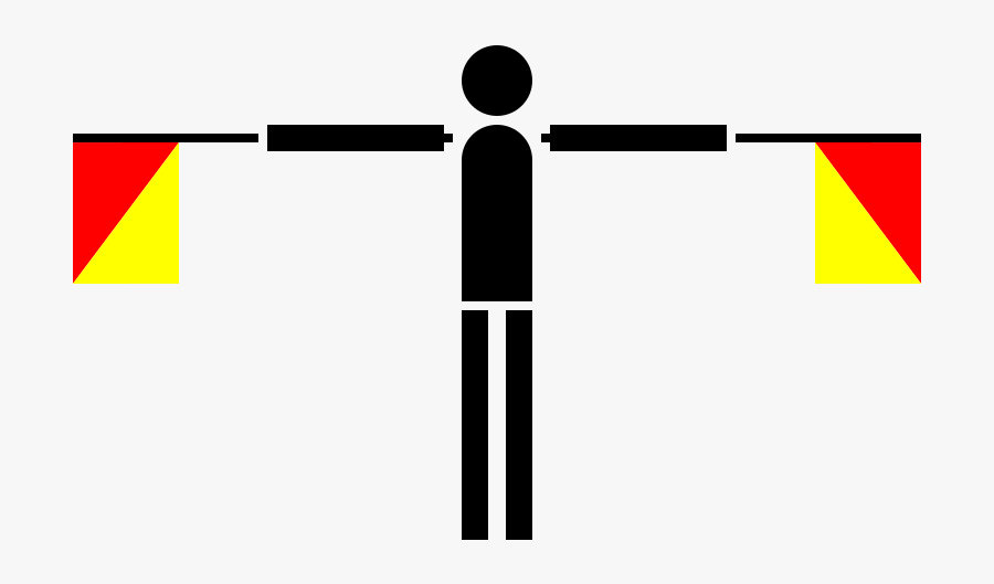 Romeo Clipart - Semaphore Clip Art, Transparent Clipart