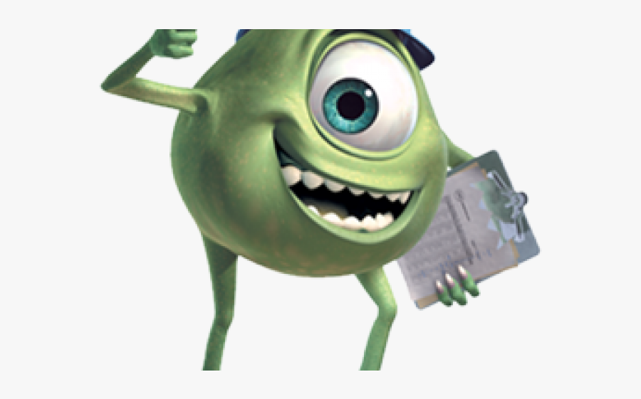 Shrek Clipart Mike Wazowski - Mike Wazowski With Helmet, Transparent Clipart