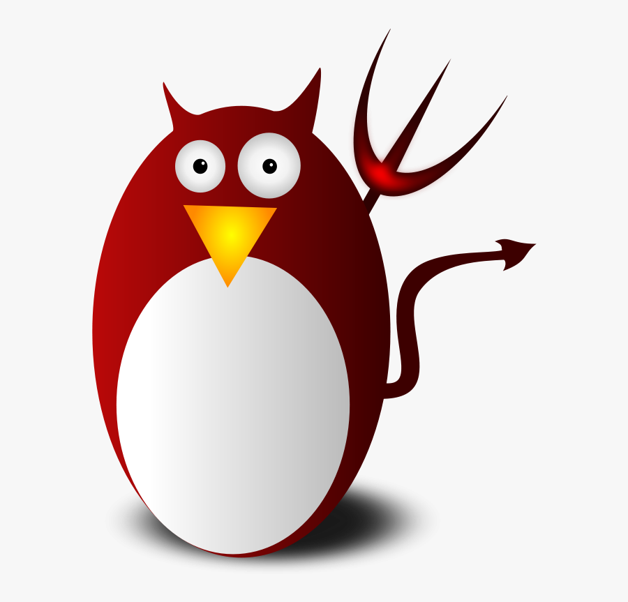 Download Loaded Clipart - Satan Penguin, Transparent Clipart