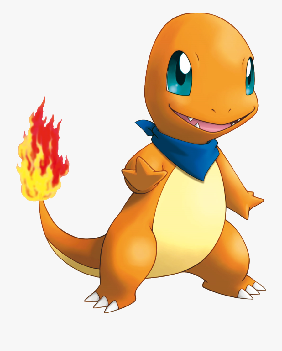 Transparent Pokemon Clipart Free - Pokemon Charmander Png, Transparent Clipart