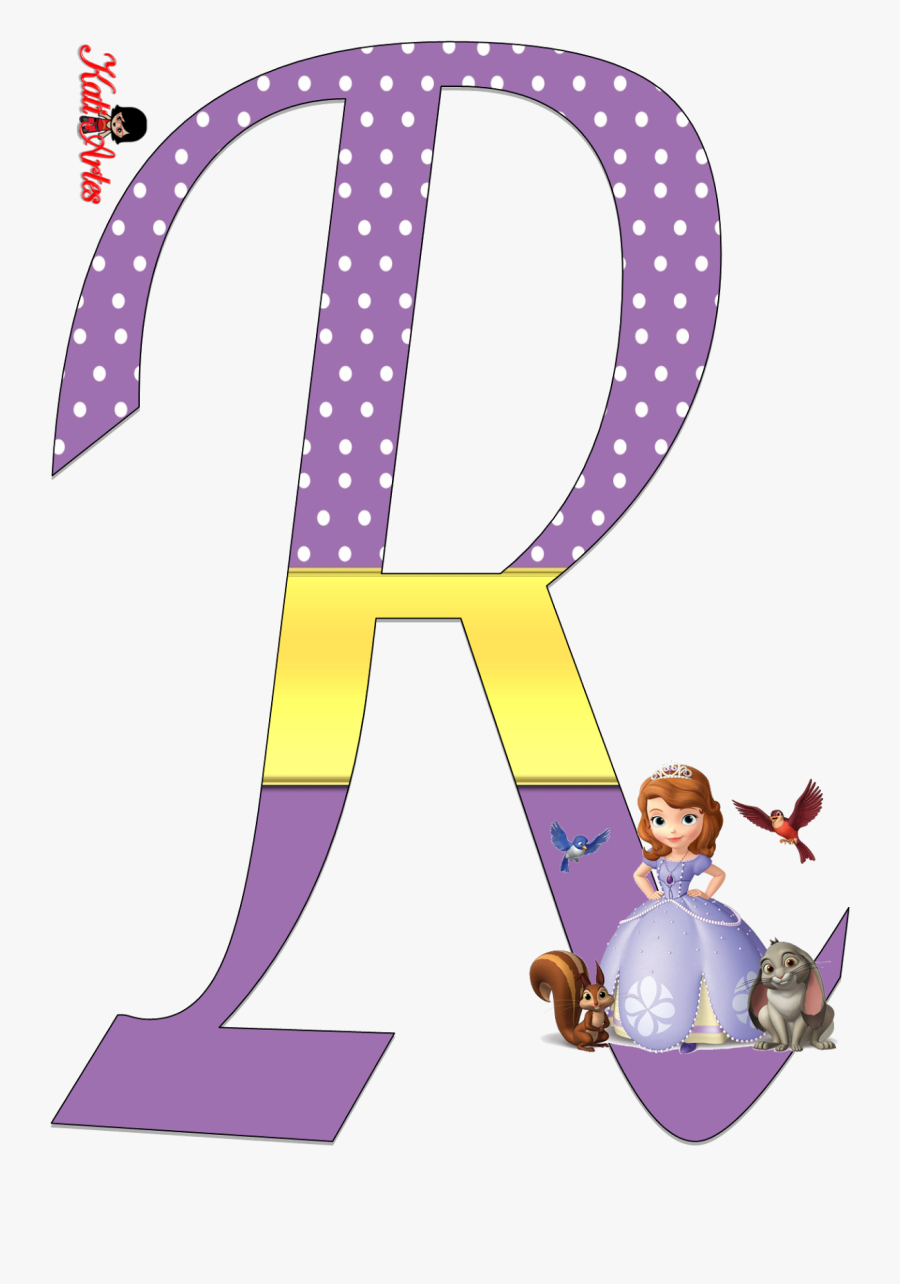 Letter D In Sofia The First, Transparent Clipart